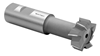 802500M42 - 1/4 in. Bolt Size M42 Cobalt T-Slot Milling Cutter - Uncoated/Staggered Tooth