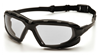 SBG5010DT - Clear Anti-Fog Lens Black-Gray Frame Highlander Plus Safety Glasses