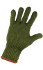 S77RW-9(L) - Large (9) Army Green Rag Wool Gloves