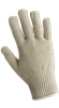 S55-W - Women's Natural Standard Polyester/Cotton Gloves