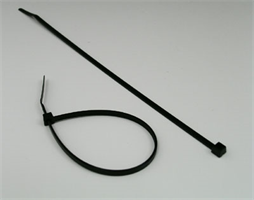 84-1-43B - 11.8 in. Black Self-Locking Nylon Tie with 50 lb. Tensile Strength