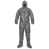 C3T151-LG - Large Gray Respirator Fit Hood and Boots ChemMax 3 Coverall 