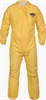 C1S417Y-3X - 3X-Large Yellow ChemMax 1 Coverall Elastic Wrists & Ankles (25 per Case)