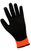 378INT-8(M) - Medium (8) Hi-Vis Orange/Black Water Repellent Low Temperature Gloves