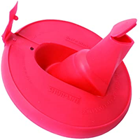 928-8820 - Shur-Line Pour and Store Red Plastic Paint Can Lid
