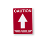 170-5-14 - 3 in. x 4 in. Red Caution This Side Up International Handling Label