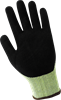 CR915MF-L - Large (9) Hi-Vis Yellow Cut Resistant Tuffalene Gloves