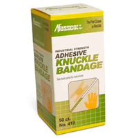 419 - Adhesive 419 Fine Woven Knuckle Bandages (50 per Box)