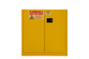 1030M-50 - 43 in. x 18 in. x 44 in. Yellow 30 Gallon 2-Door Manual Close Flammable Storage Cabinet