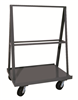 AF-3048-95 - 30 in. x 48-1/2 in. x 56-15/16 in. Gray Angle Iron A-Frame Mobile Truck