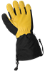 SG7300INT-9(L) - Large (9) Black/Gold Insulated Deerskin Winter Gloves