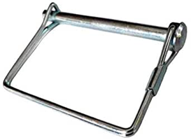 SNAP-250-2500S - 1/4 X 2-1/2 in. Steel Zinc Clear Square Two Wire Snap Safety Pin