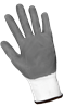 550E-10 - X-Large (10) Gray/White Economy Nitrile Dipped Polyester Gloves