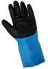 2360-7(S) - Small (7) Blue Premium Nitrile/PVC Chemical Handling Gloves