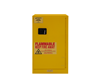 1016M-50 - 23 in. x 18 in. x 44 in. Yellow 16 Gallon 1-Door Manual Close Flammable Storage Cabinet