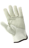 3200PP-8(M) - Medium (8) Gray Economy Patch Palm Leather Gloves