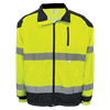 GLO-WB1-M - Medium Hi-Vis Yellow/Green Premium Windbreaker Jacket