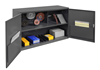 060A-95-WFS - 33-3/4 in. x 11-7/8 in. x 23-7/8 in. Gray 1-Shelf 6-Dividers Abrasive Storage Cabinet 
