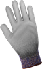 PUG-617-9(L) - Large (9) Blue/White Cut Resistant Poly Dipped Gloves