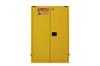 1045S-50 - 43 in. x 18 in. x 66-3/8 in. Yellow 45 Gallon 2-Door Self-Close Flammable Storage Cabinet