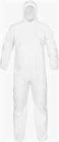 TG428-XL - X-Large White MicroMax Coverall Elastic Wrists & Ankles and Hood  