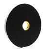 021200-03320 - 1 Inch x 18 Yard, 3M Vinyl Foam Tape 4504 Black, 9 per case