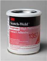 021200-19890 - 1 Pint, 3M Neoprene High Performance Contact Adhesive 1357 Gray-Green, 12 per case