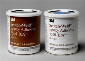021200-20843 - 1 Pint Kit, Epoxy Adhesive 3501 Gray Part B/A, 6 per case