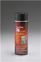 021200-82242 - 3M Foam Fast 74 Spray Adhesive Orange, Net Wt 16.9 oz, 12 per case