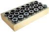 04008-43S - 43 Piece, 1/8 Inch - 3/4 Inch by 34ths Super Precision TG75 Collet Set