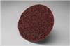 048011-03928 - 6 Inch MED A/O Maroon Hook & Loop Scotch-Brite Non-Woven Disc  SC-DH
