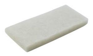 048011-08003 - 4.6 Inch x 10 Inch, Doodlebug White Cleaning Pad 8440, 5 per box, 4 boxes per case