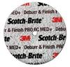 048011-65007 - 3 Inch x 1/2 Inch x 1/4 Inch 6C MED+, Scotch-Brite™ Deburr and Finish PRO Unitized Wheel, 20 per case