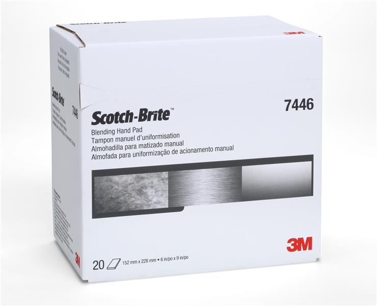 7447-PRO - 3M 7447-PRO - Scotch-Brite General Purpose Pro Hand Pads (20/box)