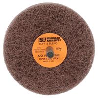 051115-32524 - 3 Inch x 3 Ply x 1/4 Inch A MED, Buff and Blend GP Wheel 880416, 10 per inner 100 per case