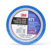 051115-68843 - 3/4 Inch x 36 Yard 5.2 mil, Vinyl Tape 471 Blue, 48 Individually wrapped rolls per case