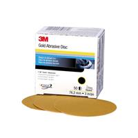 051131-00921 - 3 Inch, 3M™ Hookit™ Gold Disc 236U, 00921, P80, 50 discs in a box, 4 boxes per case