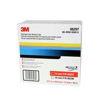 051131-06297 - 13 mm x 50 m, Soft Edge Foam Masking Tape, 06297, 1 per case