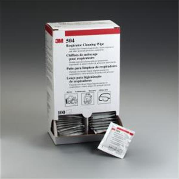 051131-07065 - 3M? Respirator Cleaning Wipe 504/07065(AAD), System Component, 500 per case