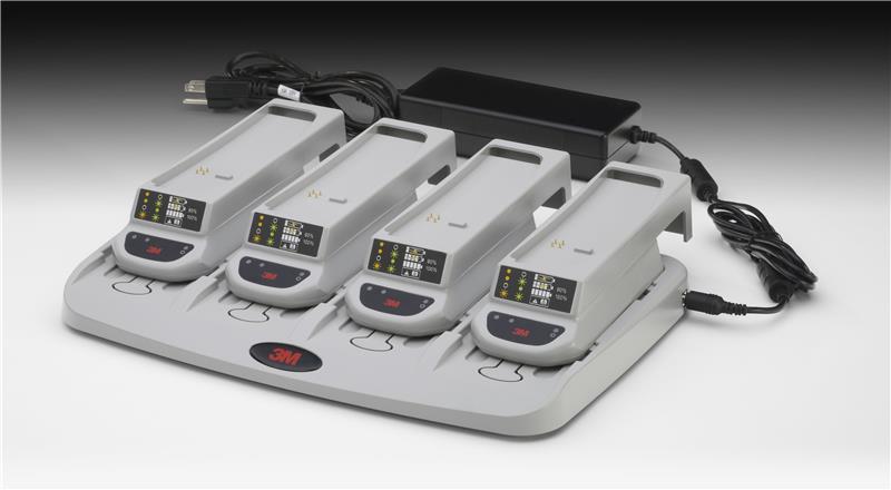 051131-17367 - 3M™ 4-Station Battery Charger Kit TR-344N, for Versaflo™ TR-300 and Speedglas™ TR-300-SG PAPR