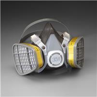 051138-21579 - Large, Half Facepiece Disposable Respirator Assembly 5303, Organic Vapor/Acid Gas, 12 per case