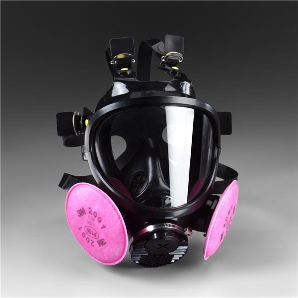 051138-54258 - Medium, Full Facepiece Reusable Respirator 7800S-M, Silicone, 1 per case