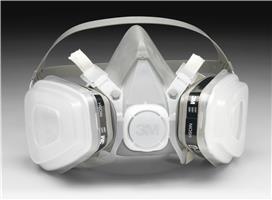 051138-66069 - Medium, Half Facepiece Disposable Respirator Assembly 52P71, Organic Vapor/P95, 12 per case