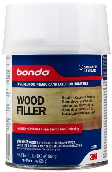 076308-20082 - 1 Quart, Bondo Wood Filler, 20082
