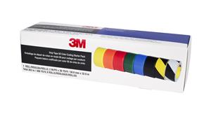 076308-97971 - 3M? Vinyl Tape Safety and 5S Color Coding Pack, 8 rolls per pack 1 pack per case
