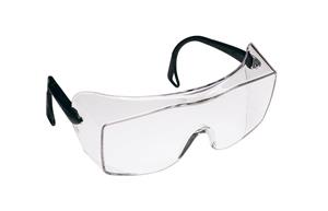 078371-62226 - Clear Over The Glasses (OTG) Lens Black Wrap Around Frame 3M OX Universal Safety Glasses