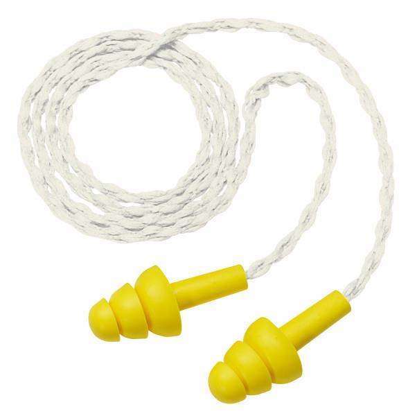 080529-40051 - 3M E-A-R UltraFit Earplugs with Cloth Cord 340-4036, in Poly Bag 400 EA/Case