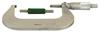 101-120 - 3-4 Inch,  .0001 Inch Mechanical Outside Micrometer, Satin Chrome, Ratchet Stop, With Standard