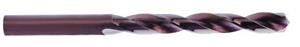 1018-8.900 - 8.9mm Diameter 5xD Drill, 2 flutes, HSCO, Bronze oxide Coated, Straight Shank, 135° Point, Right Hand Cut