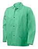 1030-XL - X-Large, 30 Inch Green Flame Resistant Cotton Jacket, 9 oz